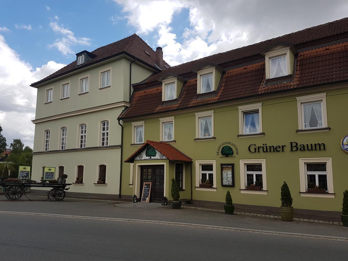 Traditionsgasthof Gruener Baum Bad Staffelstein Ngoại thất bức ảnh